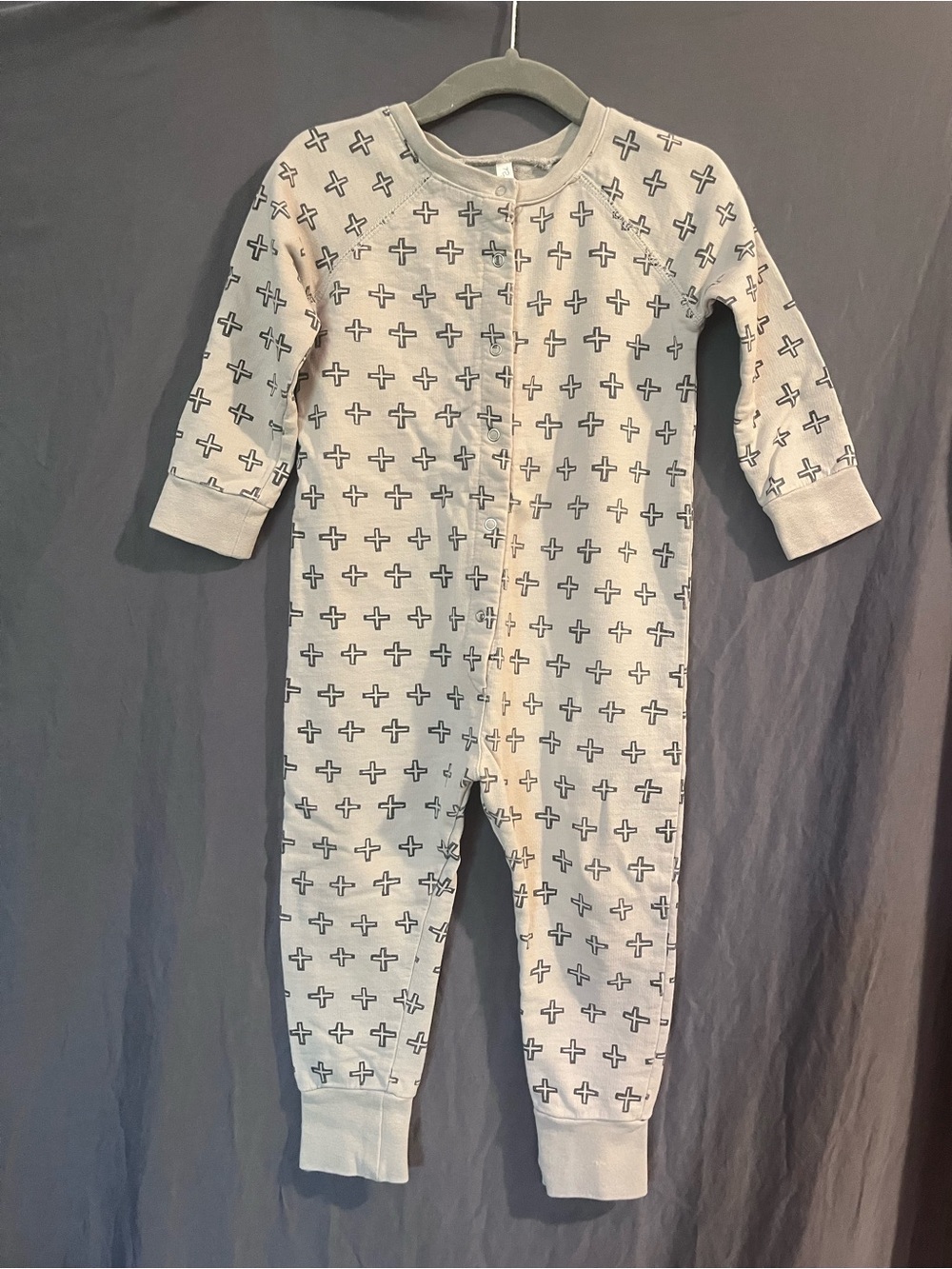 Rylee + Cru Cream and Black Kids One Piece
